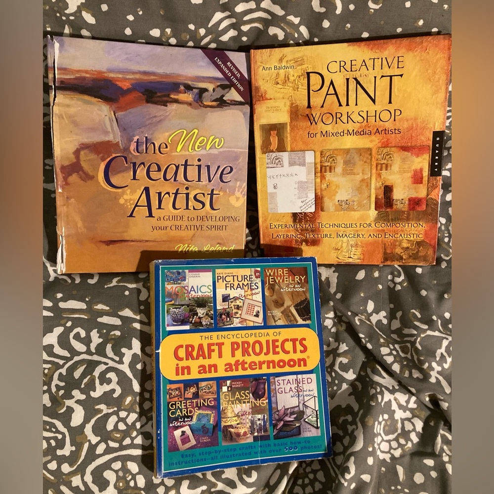 Creative Art Book Set (3 books)